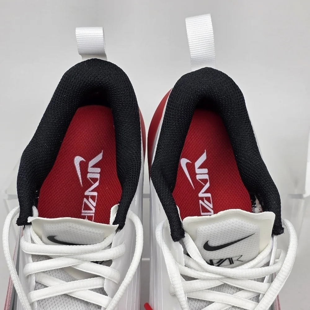 Nike Vapor Speed 3 Football Cleats White Red Black FB3303-102 Men's Size 8 New
